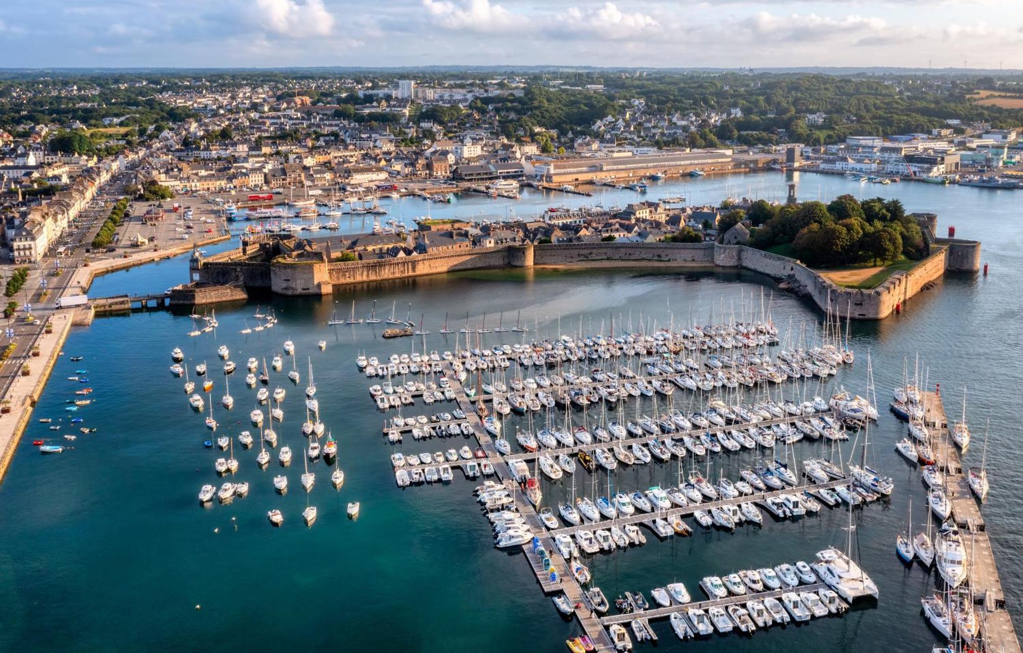 -Le Sentier- Elegant T3 Avec Jardin Proche Mer Concarneau Dış mekan fotoğraf